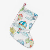  ballonnen: grillige Waterverf naadloos. Kleine Kerstsok (Voorkant (Hangend))