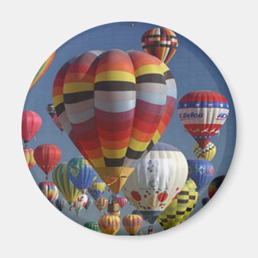 BALLONNEN HANGEN DOOR SHARON SHARPE MAGNEET (Voorkant)