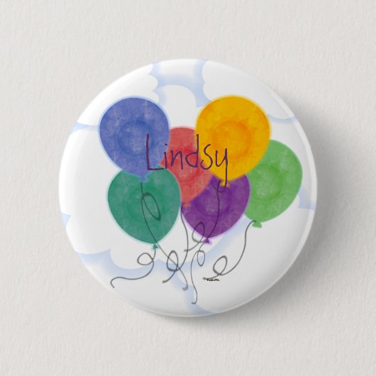 Ballonnen Knop Badge Ronde Button 5,7 Cm (Voorkant)
