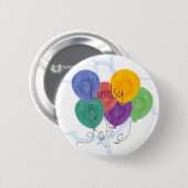 Ballonnen Knop Badge Ronde Button 5,7 Cm (Voorkant /achterkant)