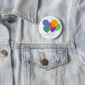Ballonnen Knop Badge Ronde Button 5,7 Cm (In situ)