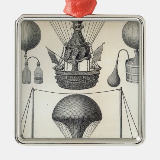 Ballonnen Metalen Ornament (Voorkant)