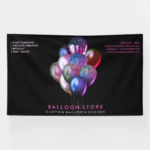 Ballonnen Muur Decoratie Evenementenplanning en Fe Spandoek