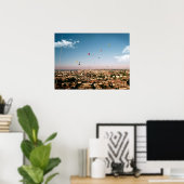 ballonnen over Bristol. Poster (Thuiskantoor)