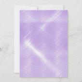 Ballonnen Paarse 80e Verjaardag Kaart (Achterkant)