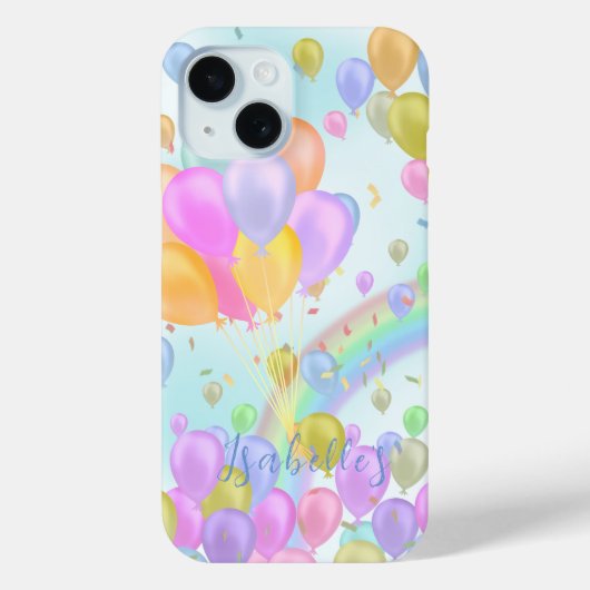 Ballonnen Pastel Case-Mate iPhone Case (Achterkant)