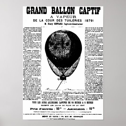 ballonnen poster (Voorkant)