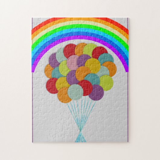 Ballonnen Puzzel (Verticaal)