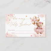 Ballonnen raden hoeveel Grahams tickets Informatiekaartje (Voorkant)