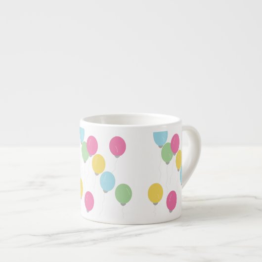 ballonnen rond mok (Voorkant rechts)