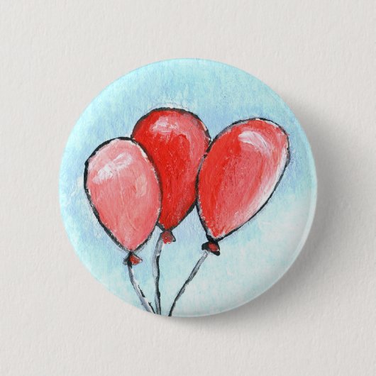 Ballonnen Ronde Button 5,7 Cm (Voorkant)
