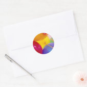 ballonnen ronde sticker (Envelop)