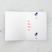 Ballonnen Uitnodiging Verjaardagsfeestje (Binnen)