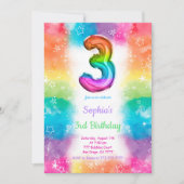 Ballonnen Uitnodigingen (Voorkant)