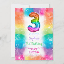 Ballonnen Uitnodigingen