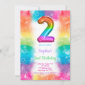 Ballonnen Uitnodigingen (Voorkant)