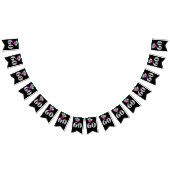 ballonnen van het 60e verjaardagsfeest vlaggetjes (Alle)