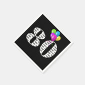 ballonnen van het 80ste verjaardagsfeest servet (Hoek)