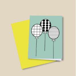 Ballonnen Verjaardag Vakantie Evenement Jubileum C Feestdagen Kaart