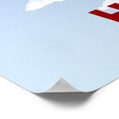 Ballonnen Verjaardagsbanner Poster (Hoek)