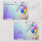 Ballonnen Visitekaartje (Voorkant / Achterkant)