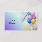 Ballonnen Visitekaartje (Achterkant)