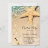 Ballonnen, wijnglas Seastar Beach Pensioen Kaart (Voorkant)