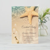 Ballonnen, wijnglas Seastar Beach Pensioen Kaart (Staand voorkant)