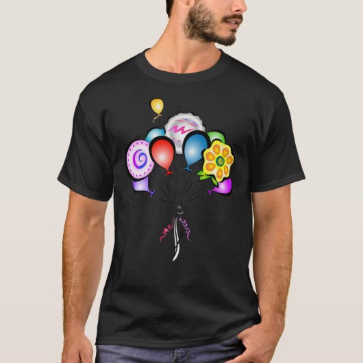 Ballonontwerp Classic T-Shirt (Voorkant)