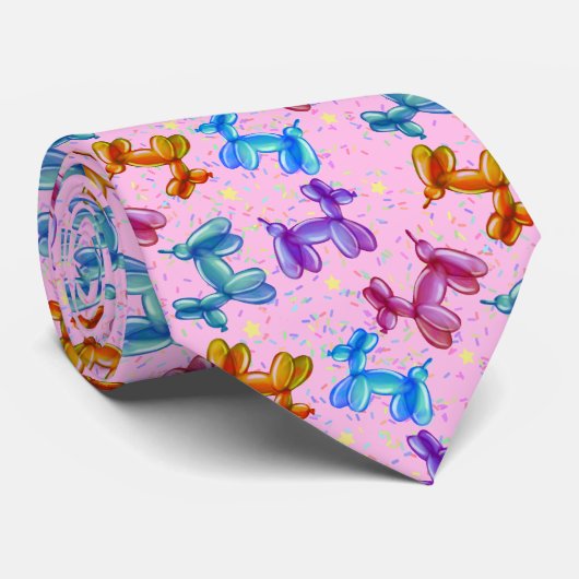 Ballonpartijdig portaal stropdas (Opgerold)