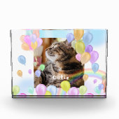 Ballonpastel Dier Pet Fotoblokken (Voorkant)