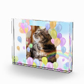 Ballonpastel Dier Pet Fotoblokken (Rechts)