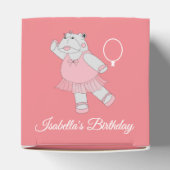 ballonpatroonpark illusima Ballet Hippo Bedankdoosjes (Bovenkant)