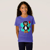 Ballonpinguïn T-shirt (Voorkant volledig)
