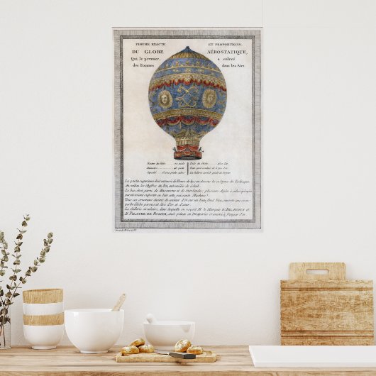 BallonPoster Poster (Keuken)