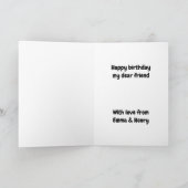 Ballons Birthday Kaart (Binnen)