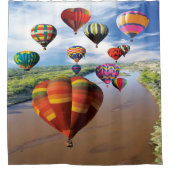 Ballons boven Rio Douchegordijn (Voorkant)