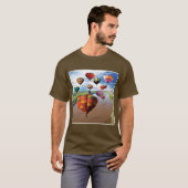 Ballons boven Rio T-shirt (Voorkant volledig)