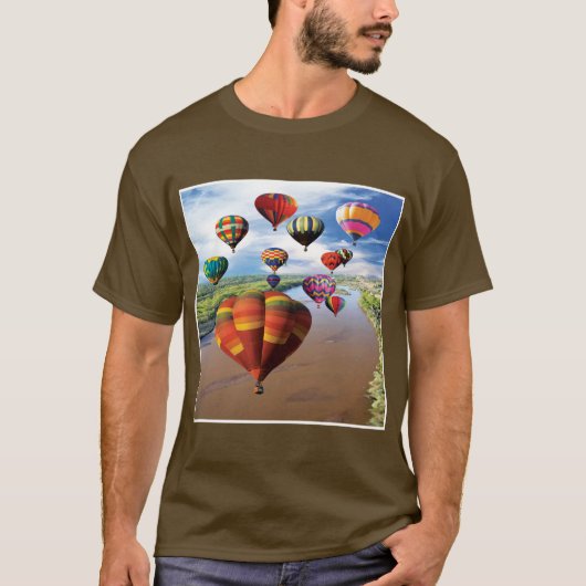 Ballons boven Rio T-shirt (Voorkant)