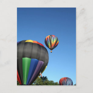 Ballons Colorful Launch! Briefkaart