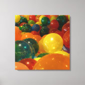 Ballons Colorful Party-ontwerp Canvas Afdruk (Voorkant)