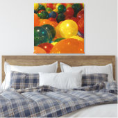 Ballons Colorful Party-ontwerp Canvas Afdruk (Insitu (Slaapkamer))