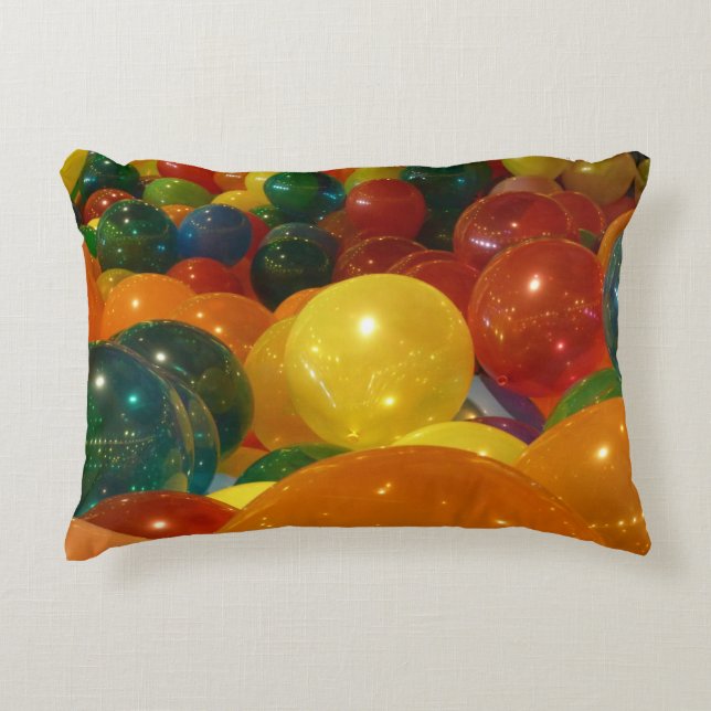 Ballons Colorful Party-ontwerp Decoratief Kussen (Voorkant)