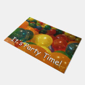 Ballons Colorful Party-ontwerp Deurmat (Schuin)