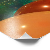 Ballons Colorful Party-ontwerp Foto Afdruk (Hoek)