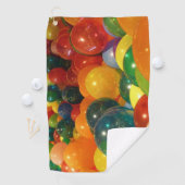 Ballons Colorful Party-ontwerp Golfhanddoek (Insitu)