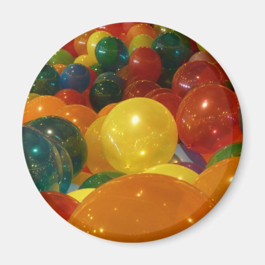Ballons Colorful Party-ontwerp Magneet (Voorkant)