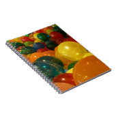 Ballons Colorful Party-ontwerp Notitieboek (Rechterzijde)