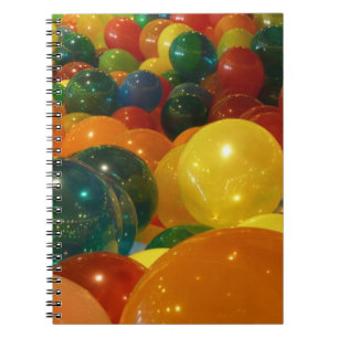 Ballons Colorful Party-ontwerp Notitieboek