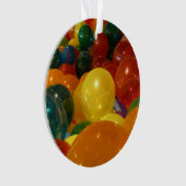 Ballons Colorful Party-ontwerp Ornament (voorkant)